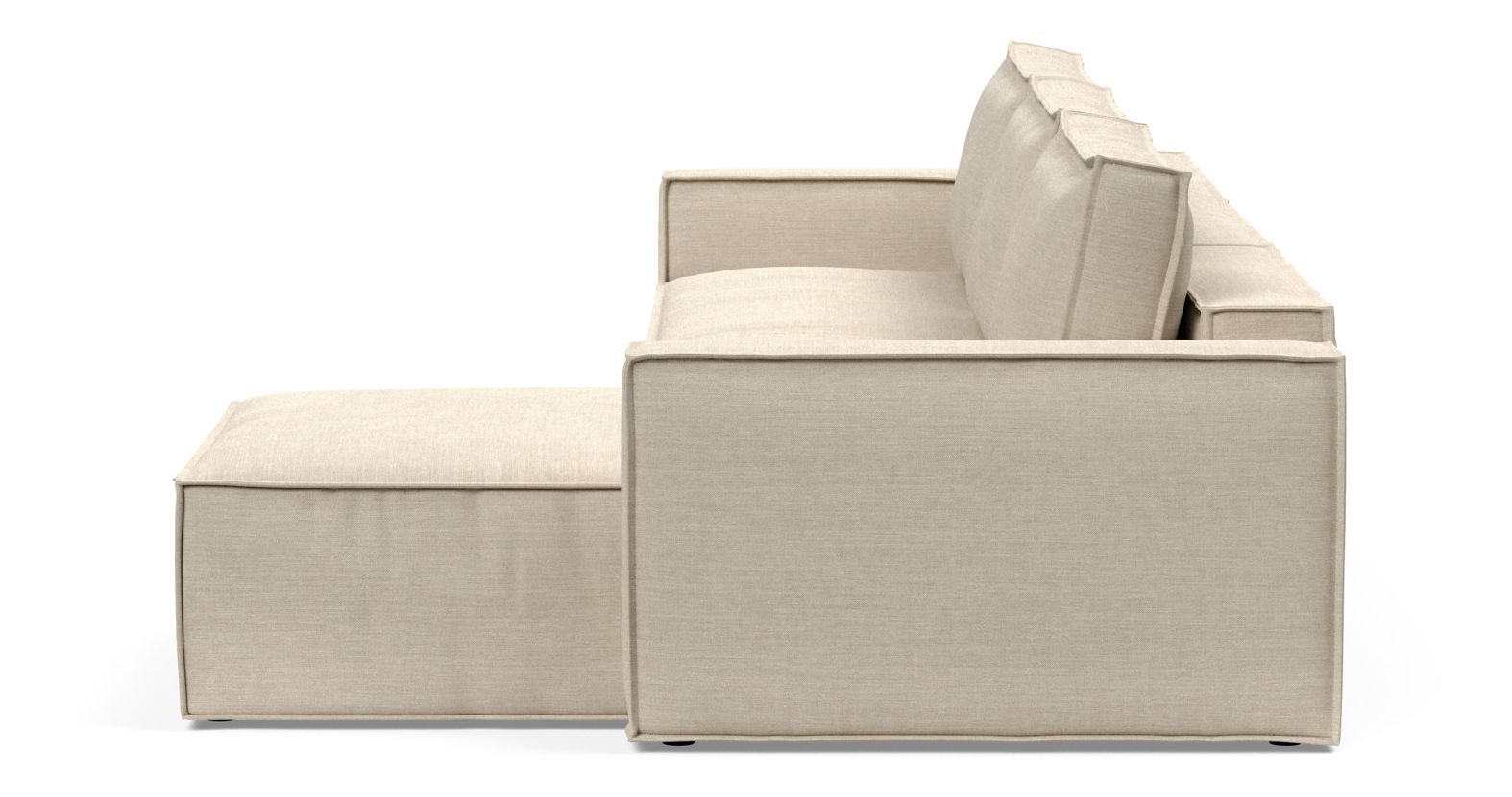 Newilla Reversible Storage Sleeper Sectional w/ Standart Arm Rests