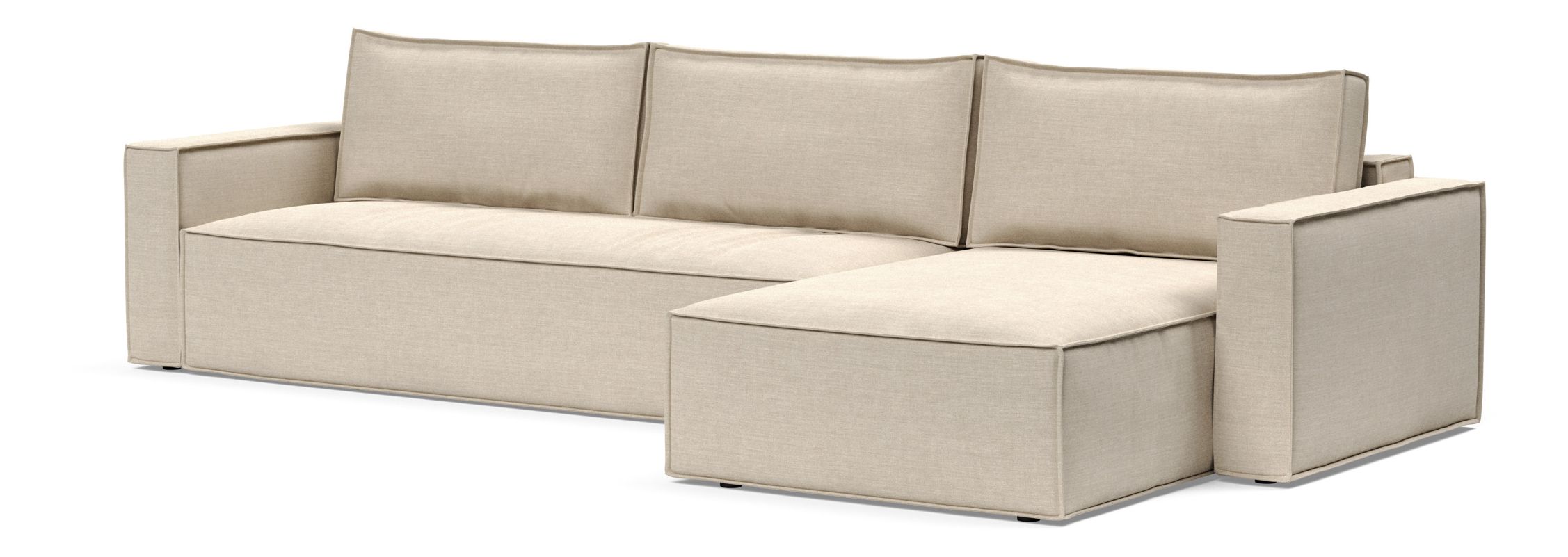 Newilla Reversible Storage Sleeper Sectional w/ Standart Arm Rests