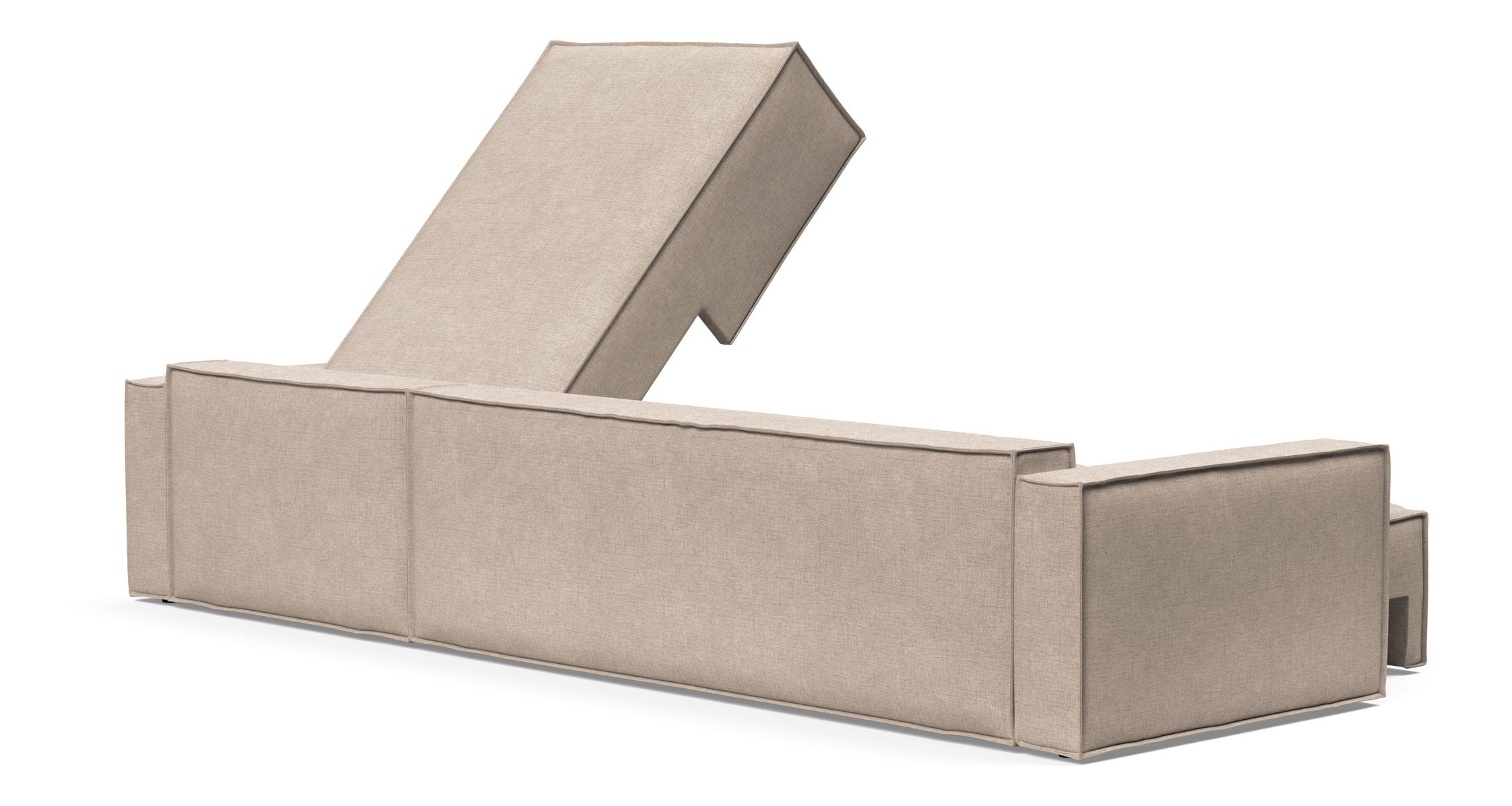 Newilla Reversible Storage Sleeper Sectional w/ Standart Arm Rests