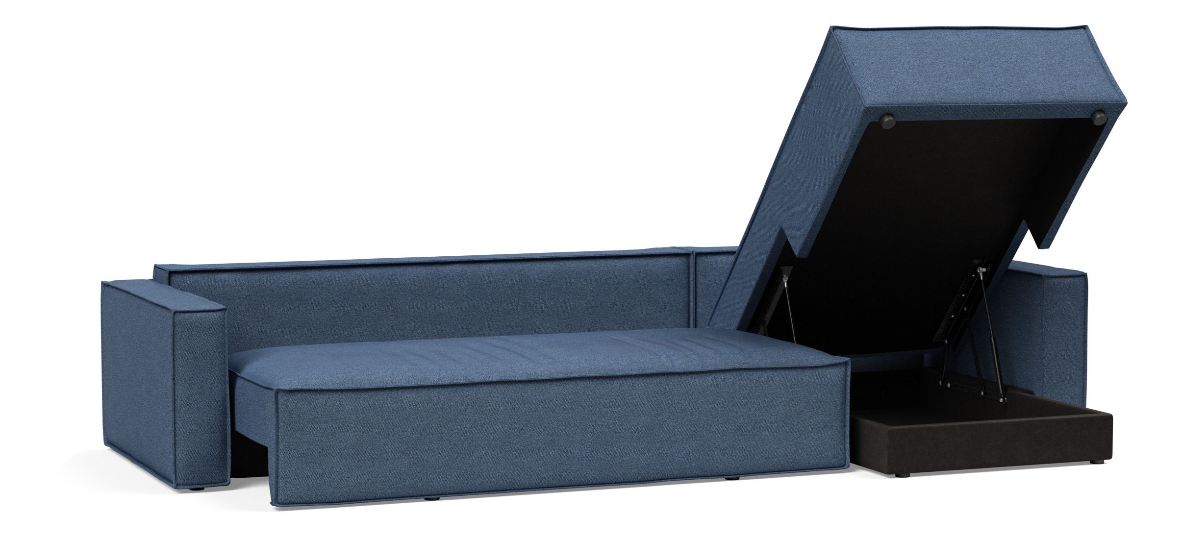 Newilla Sofa Bed with Lounger Reversable