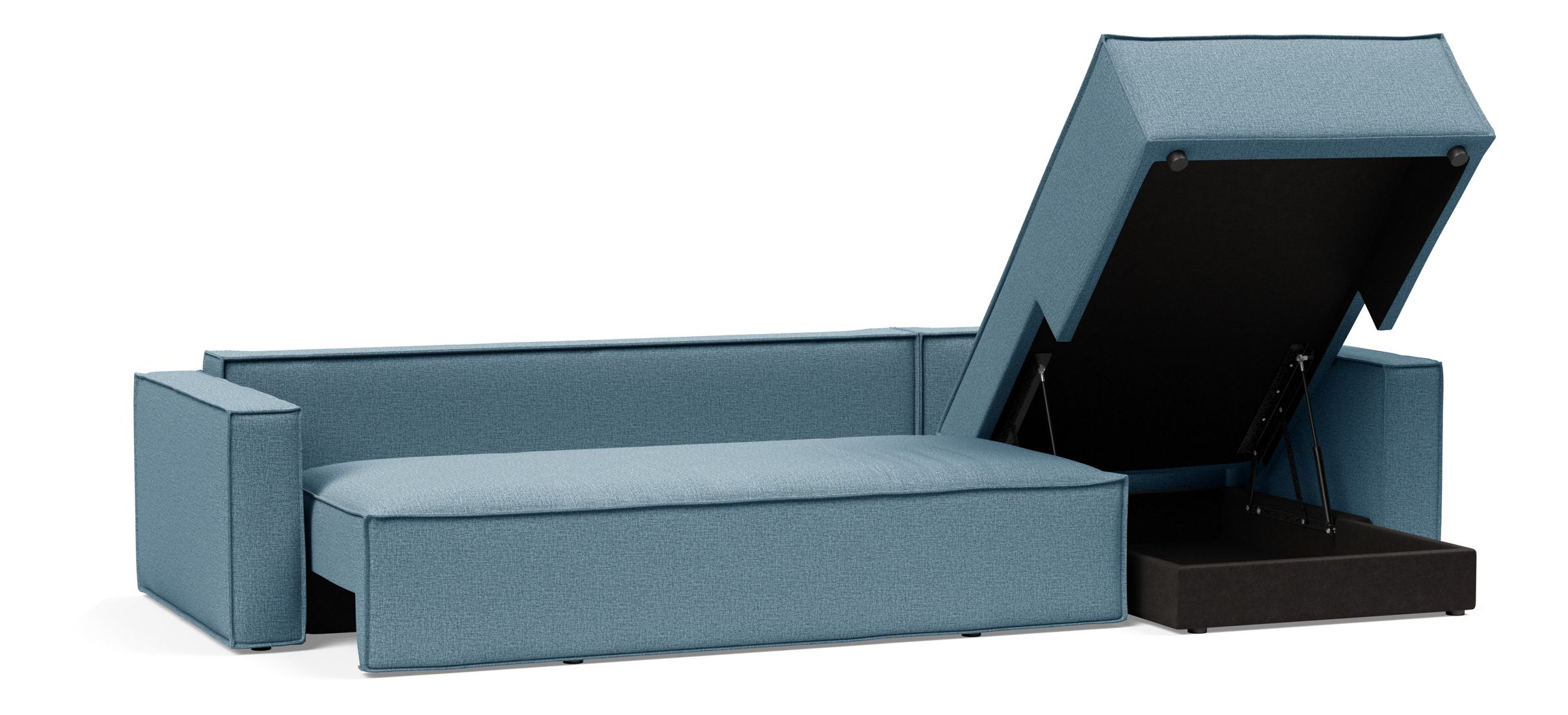 Newilla Sofa Bed with Lounger Reversable