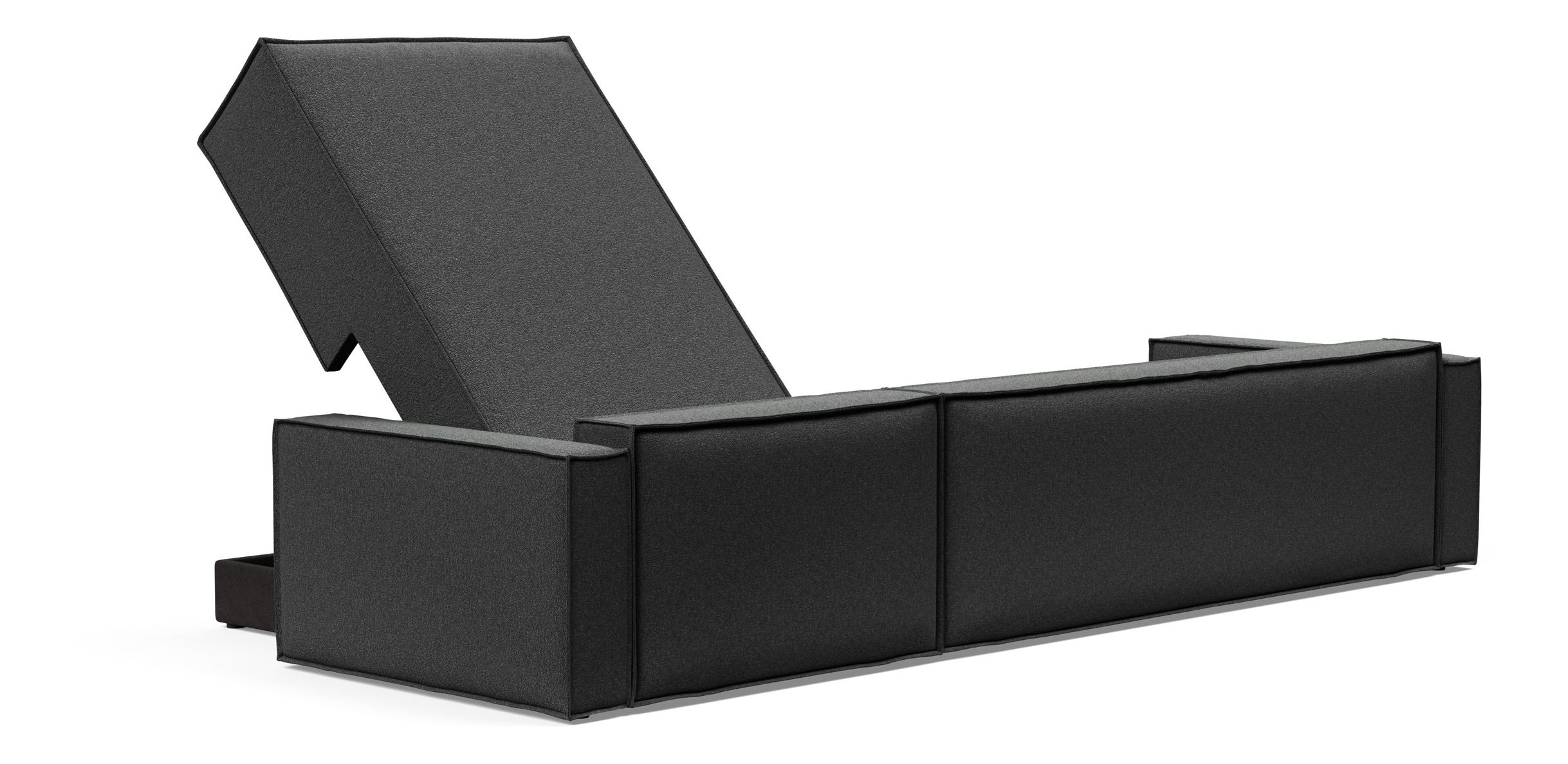 Newilla Reversible Storage Sleeper Sectional w/ Standart Arm Rests