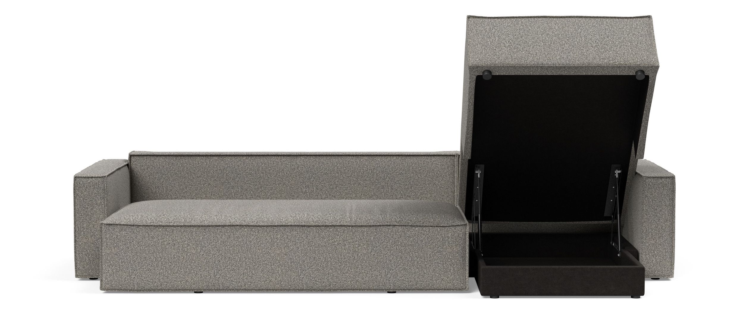 Newilla Reversible Storage Sleeper Sectional w/ Standart Arm Rests