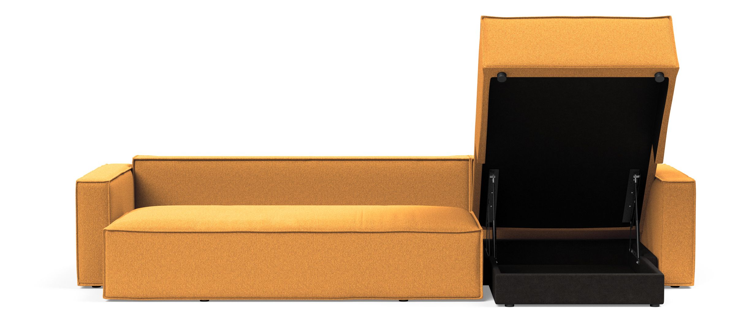 Newilla Reversible Storage Sleeper Sectional w/ Standart Arm Rests