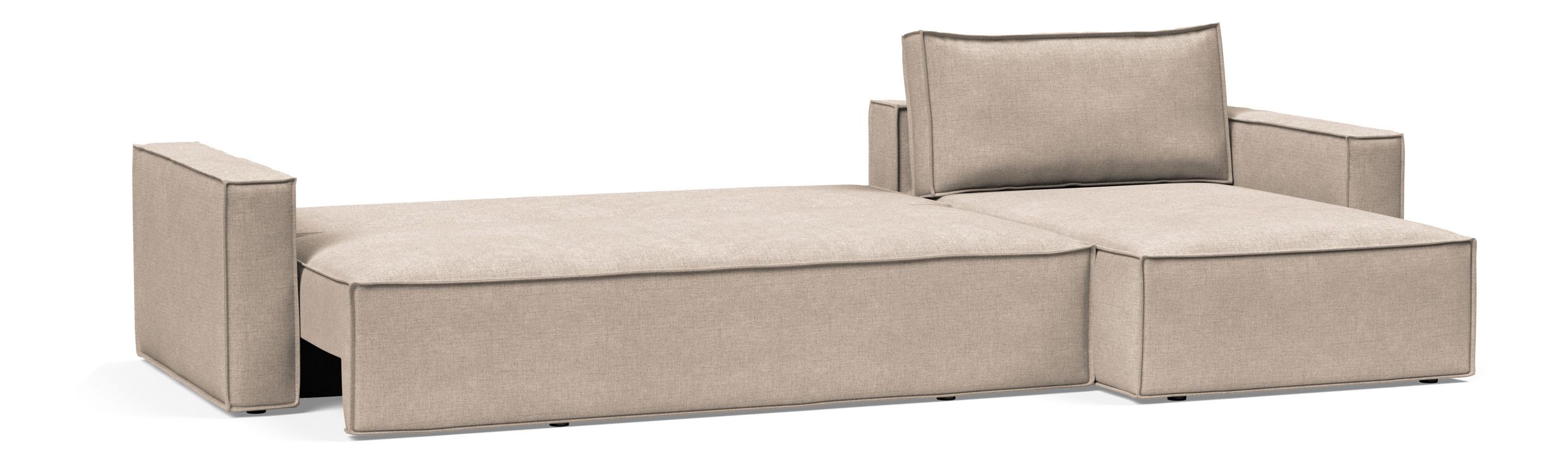 Newilla Reversible Storage Sleeper Sectional w/ Standart Arm Rests