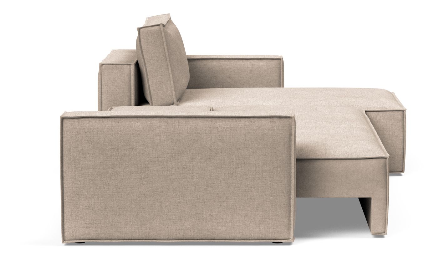 Newilla Reversible Storage Sleeper Sectional w/ Standart Arm Rests