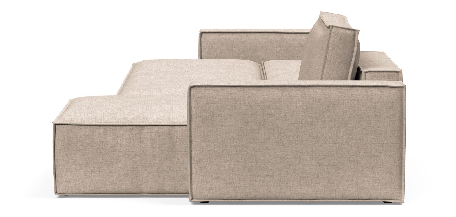 Newilla Reversible Storage Sleeper Sectional w/ Standart Arm Rests