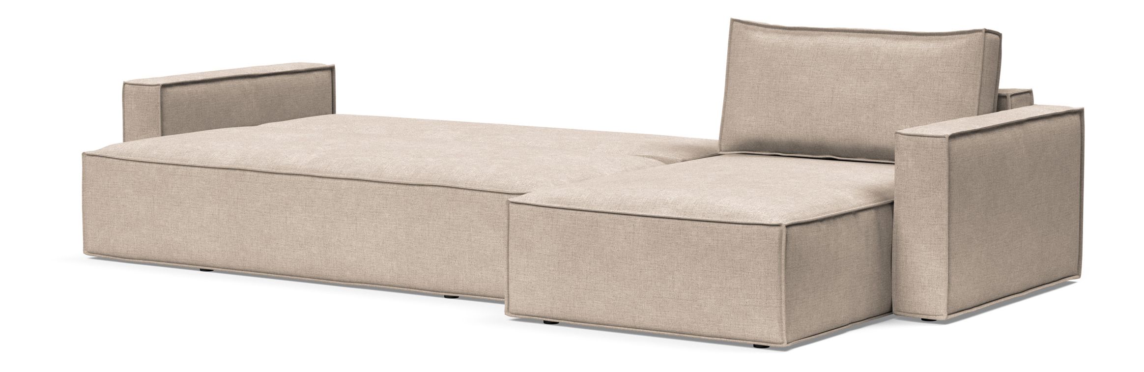 Newilla Reversible Storage Sleeper Sectional w/ Standart Arm Rests