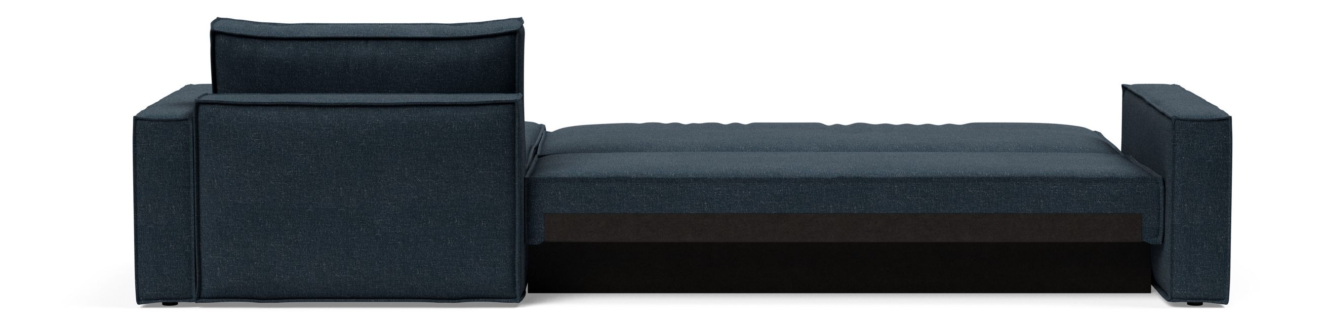 Newilla Wide Sofa Bed w/Lounger Adario Fog