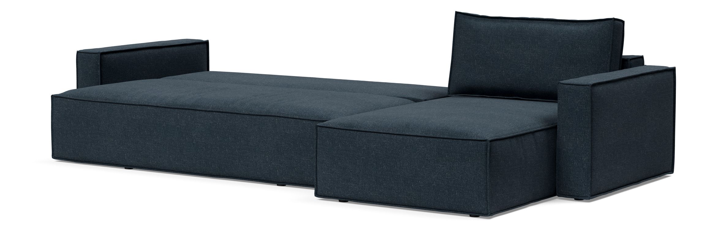 Newilla Storage Sofa Bed Lounger with Wide Arms