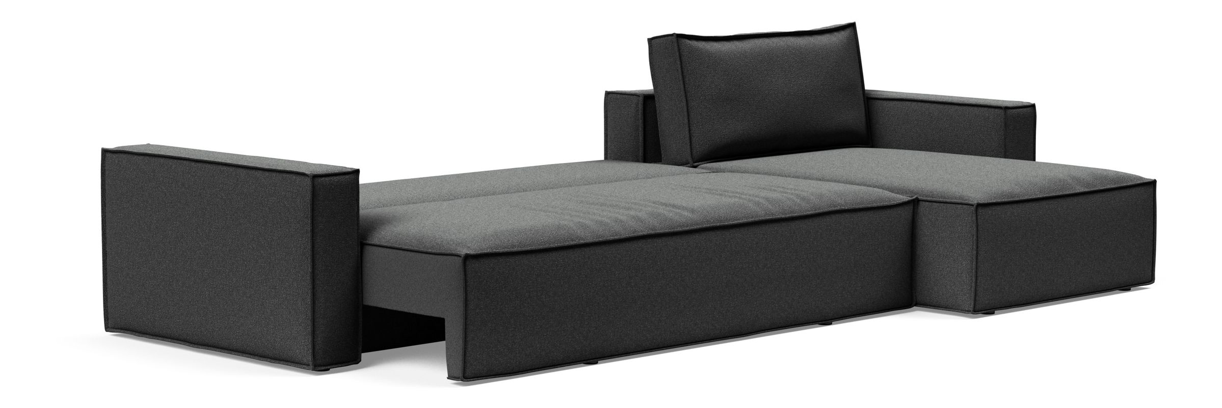 Newilla Reversible Storage Sleeper Sectional w/ Standart Arm Rests