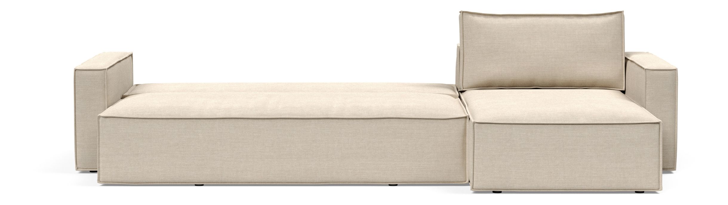 Newilla Reversible Storage Sleeper Sectional w/ Standart Arm Rests