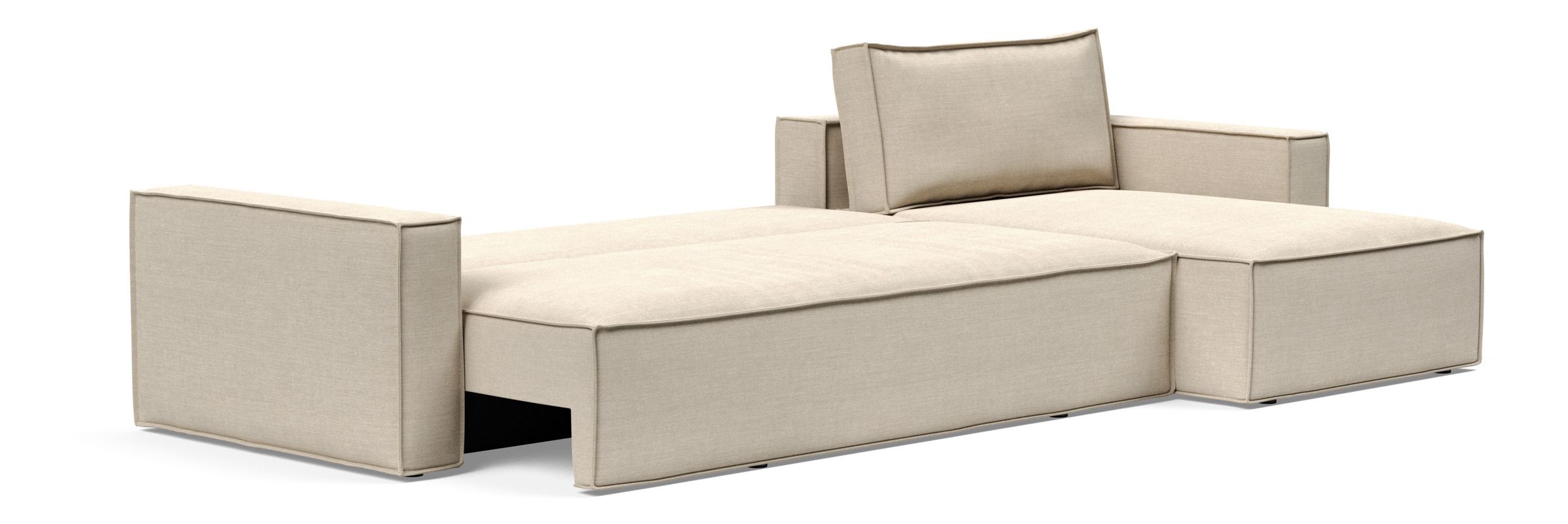 Newilla Reversible Storage Sleeper Sectional w/ Standart Arm Rests