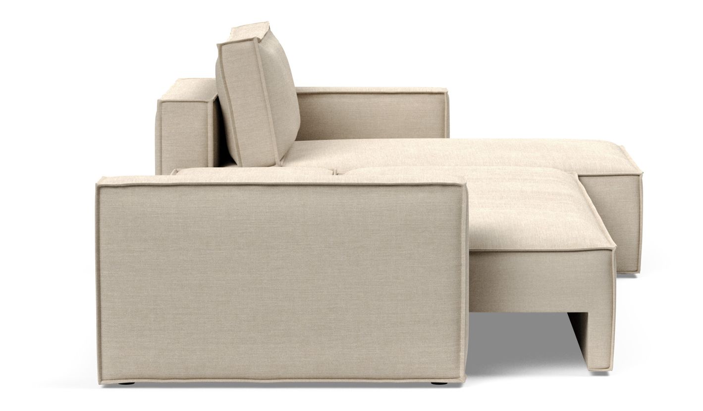 Newilla Reversible Storage Sleeper Sectional w/ Standart Arm Rests