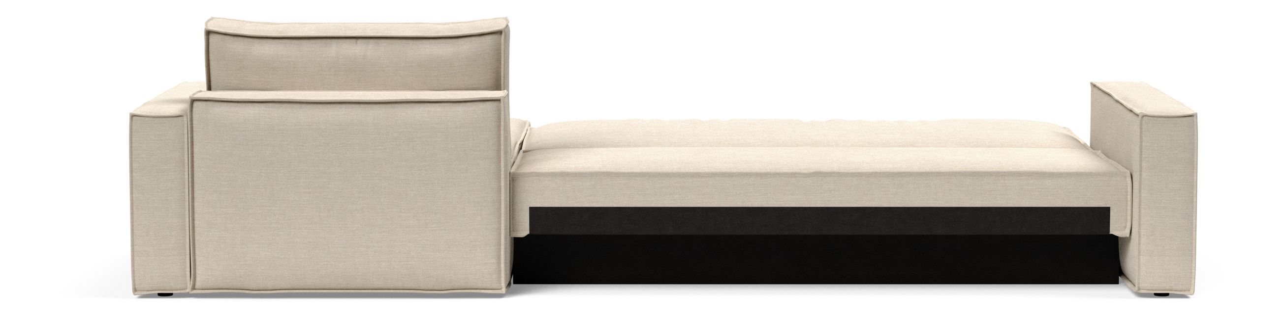 Newilla Reversible Storage Sleeper Sectional w/ Standart Arm Rests