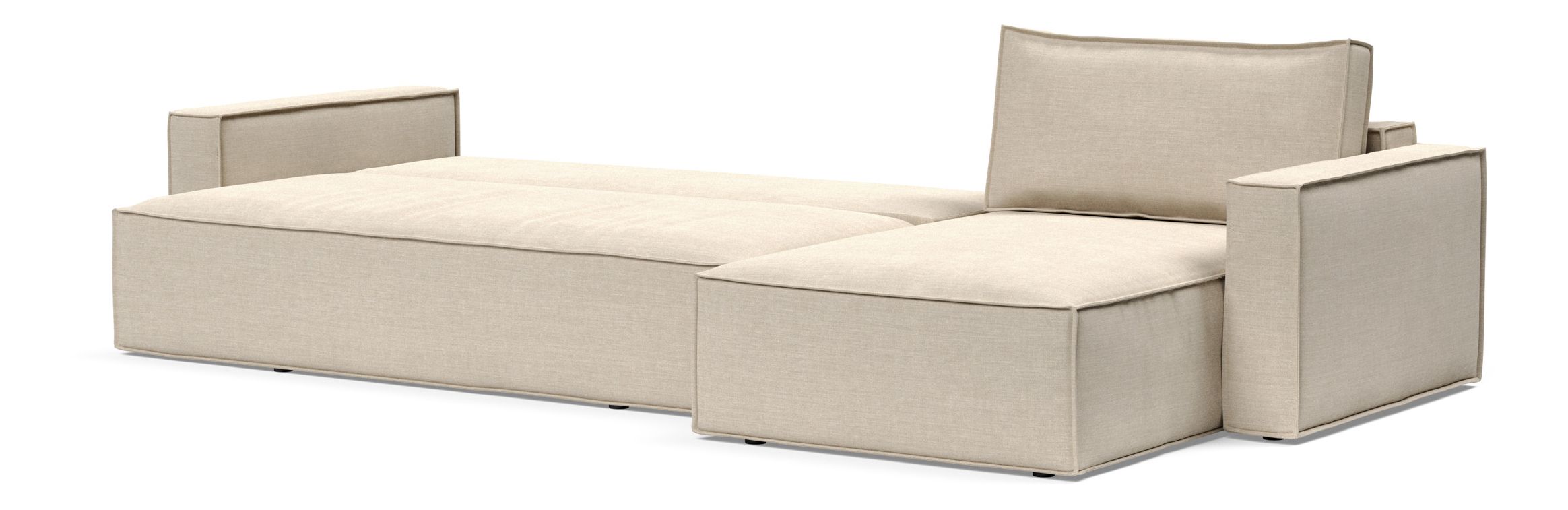Newilla Reversible Storage Sleeper Sectional w/ Standart Arm Rests