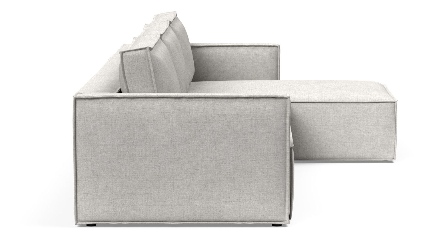 Newilla Reversible Storage Sleeper Sectional w/ Slim Arm Rests