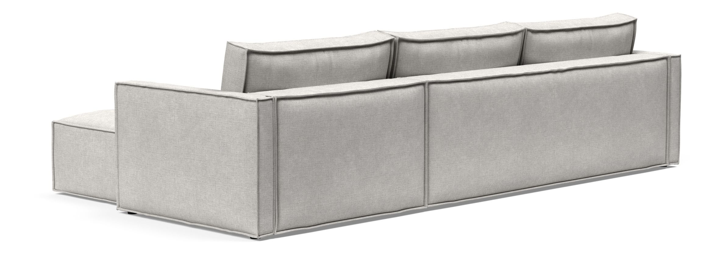 Newilla Reversible Storage Sleeper Sectional w/ Slim Arm Rests