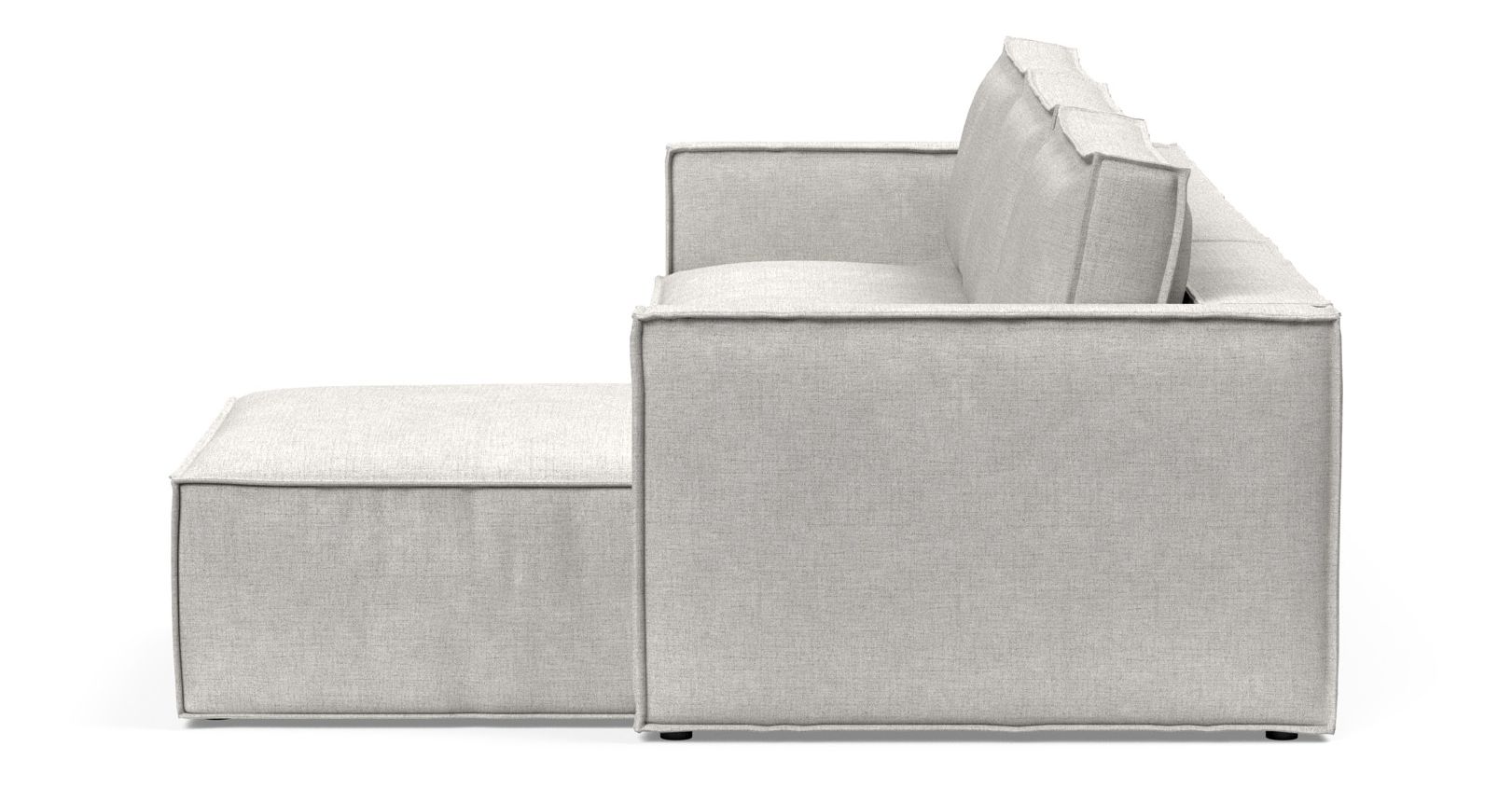 Newilla Reversible Storage Sleeper Sectional w/ Slim Arm Rests