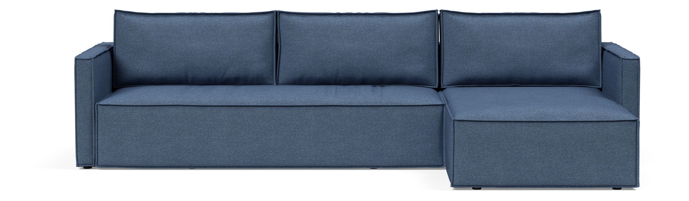 Newilla Reversible Storage Sleeper Sectional w/ Slim Arm Rests