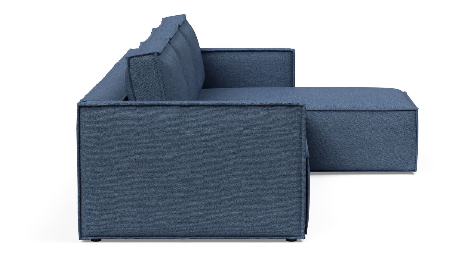 Newilla Reversible Storage Sleeper Sectional w/ Slim Arm Rests