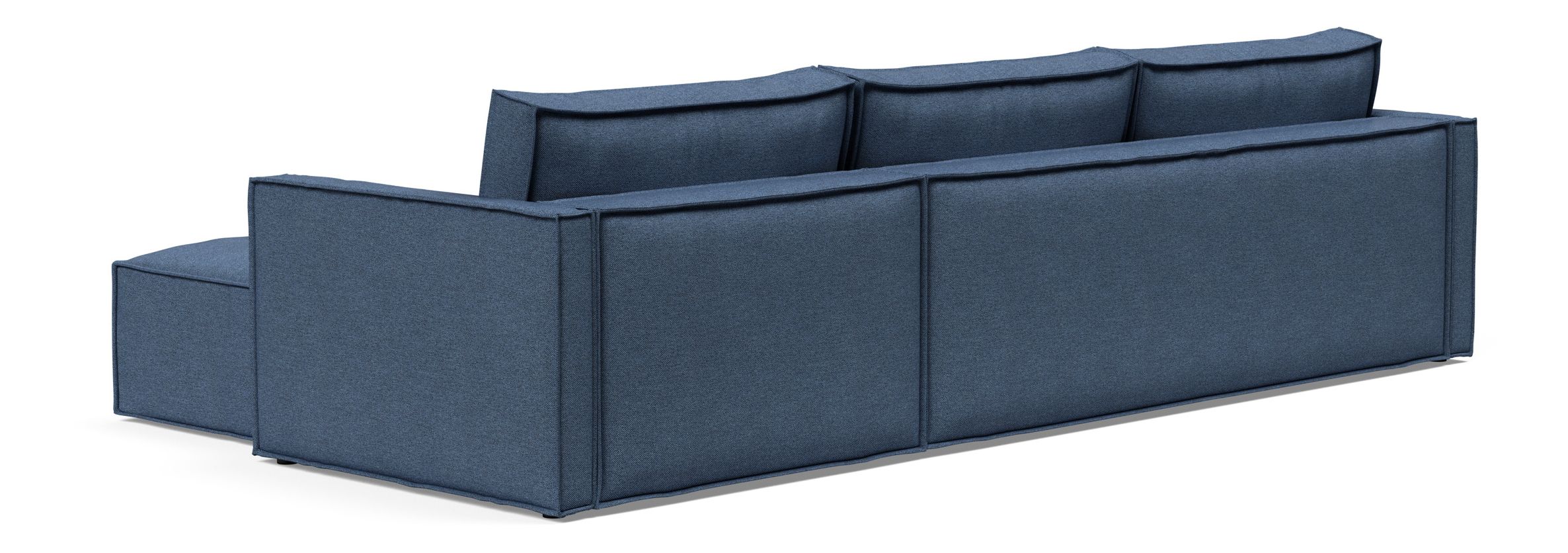 Newilla Reversible Storage Sleeper Sectional w/ Slim Arm Rests