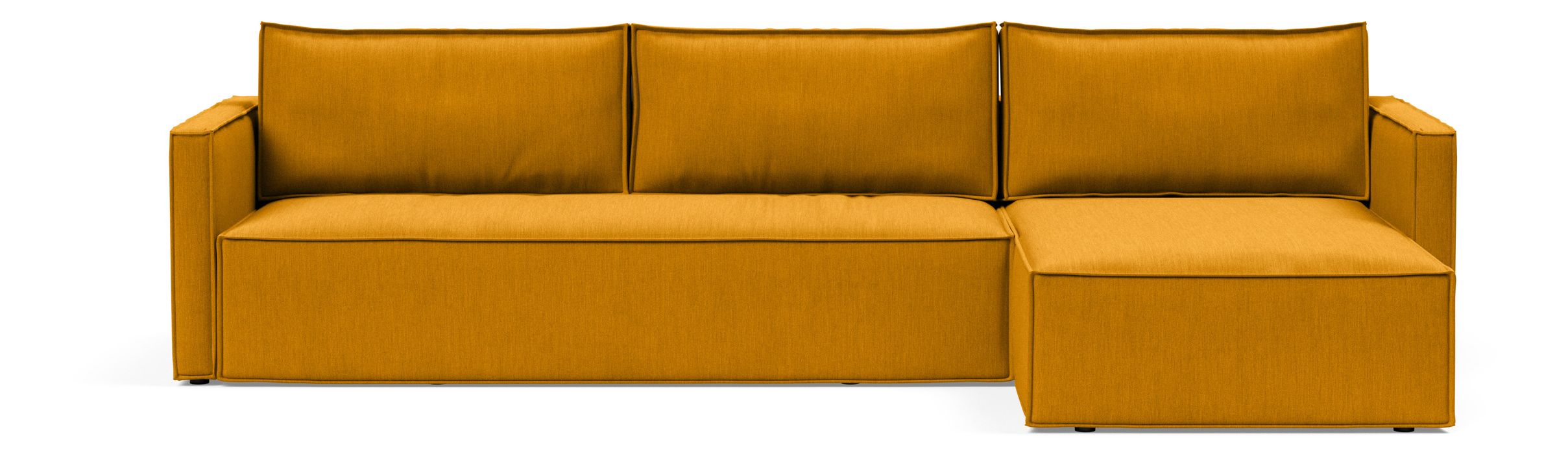 Newilla Reversible Storage Sleeper Sectional w/ Slim Arm Rests