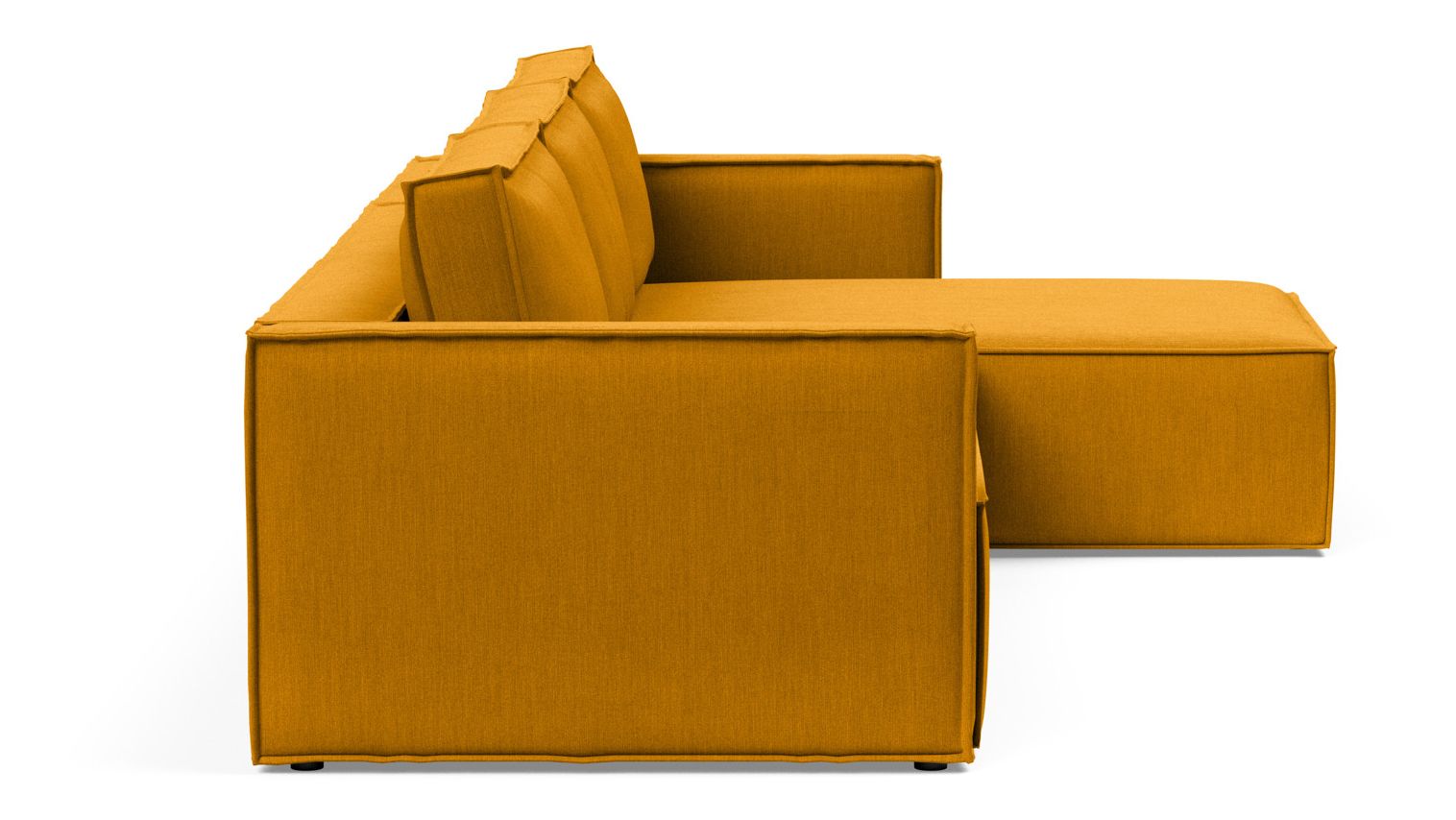 Newilla Reversible Storage Sleeper Sectional w/ Slim Arm Rests