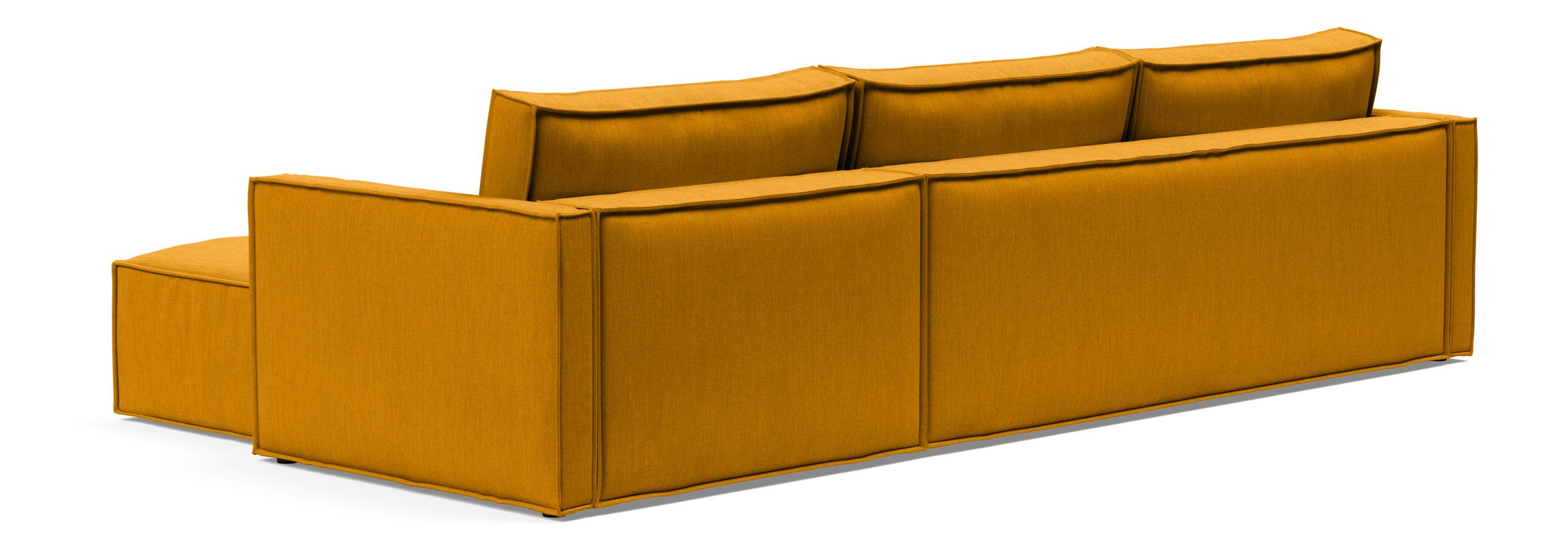 Newilla Reversible Storage Sleeper Sectional w/ Slim Arm Rests