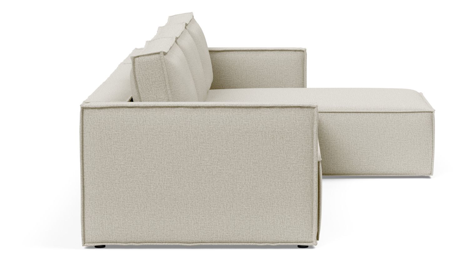 Newilla Reversible Storage Sleeper Sectional w/ Slim Arm Rests