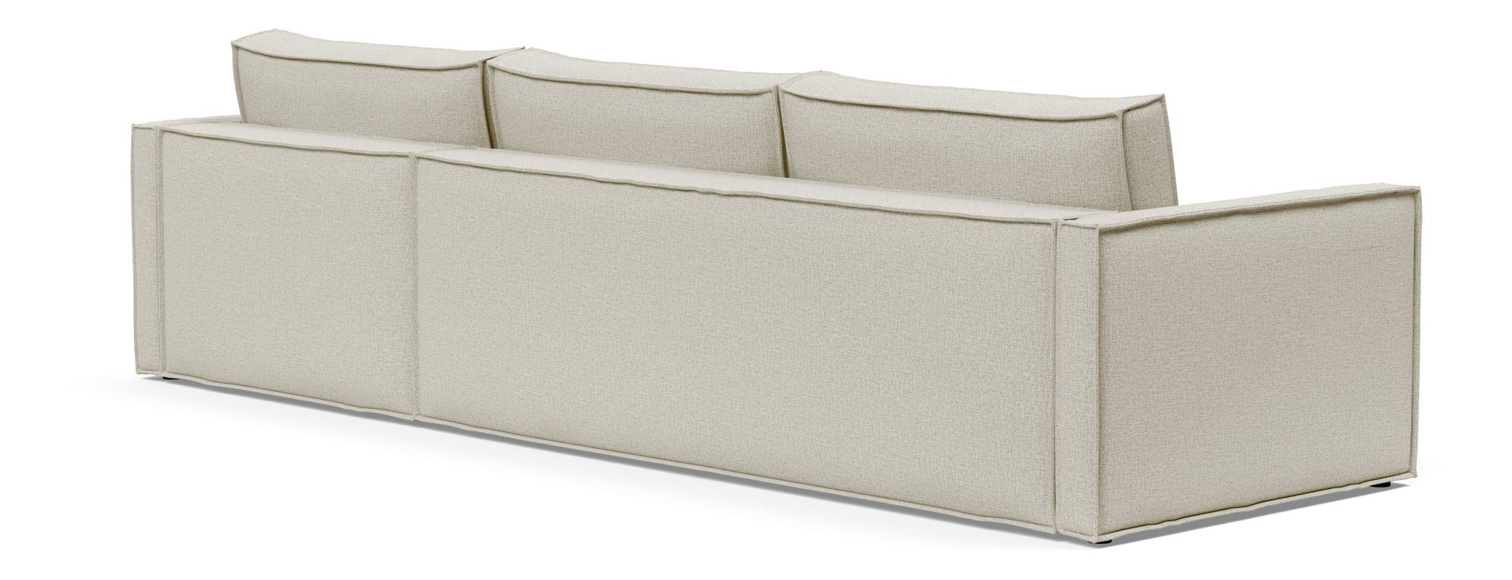 Newilla Reversible Storage Sleeper Sectional w/ Slim Arm Rests
