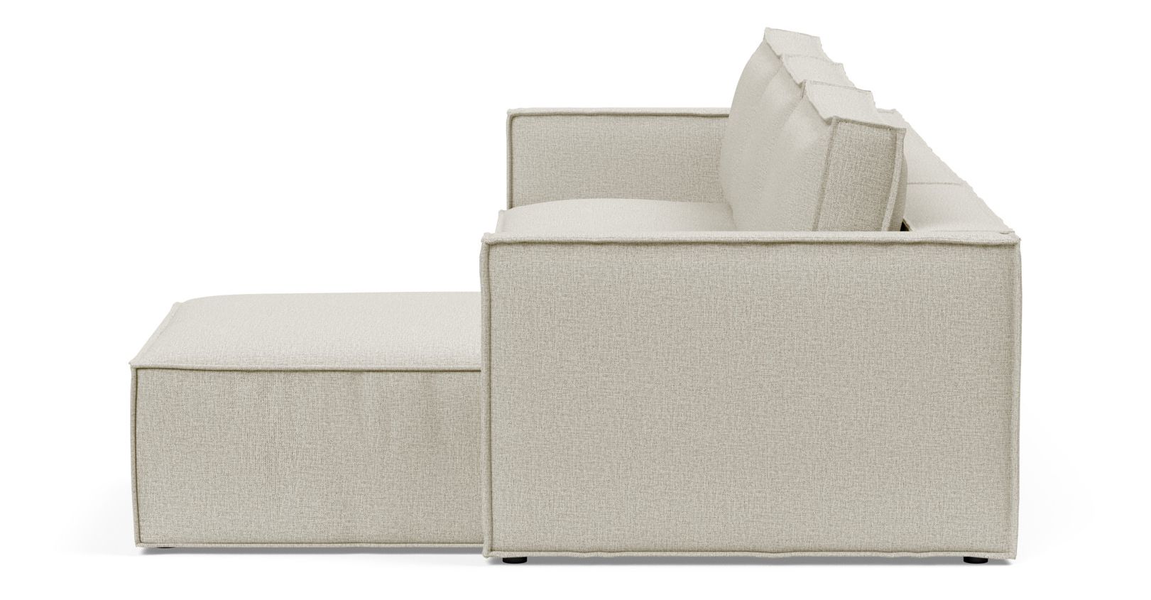 Newilla Reversible Storage Sleeper Sectional w/ Slim Arm Rests