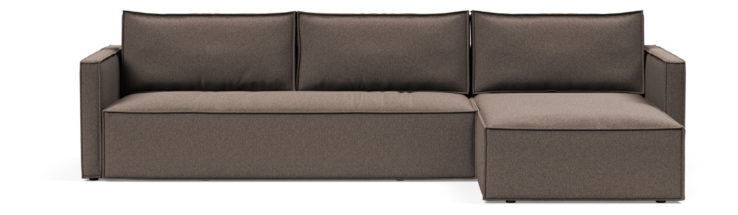 Newilla Reversible Storage Sleeper Sectional w/ Slim Arm Rests