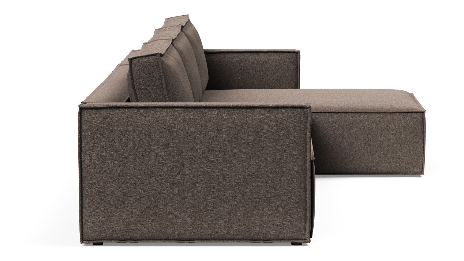Newilla Reversible Storage Sleeper Sectional w/ Slim Arm Rests