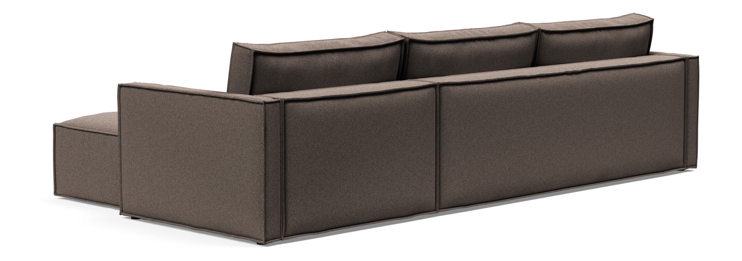 Newilla Reversible Storage Sleeper Sectional w/ Slim Arm Rests
