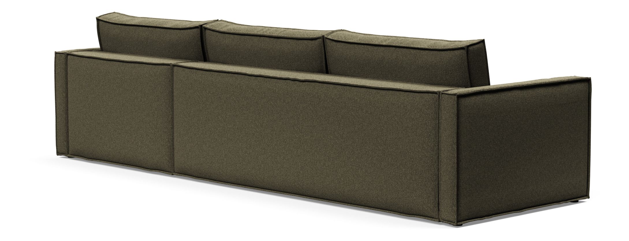 Newilla Reversible Storage Sleeper Sectional w/ Slim Arm Rests