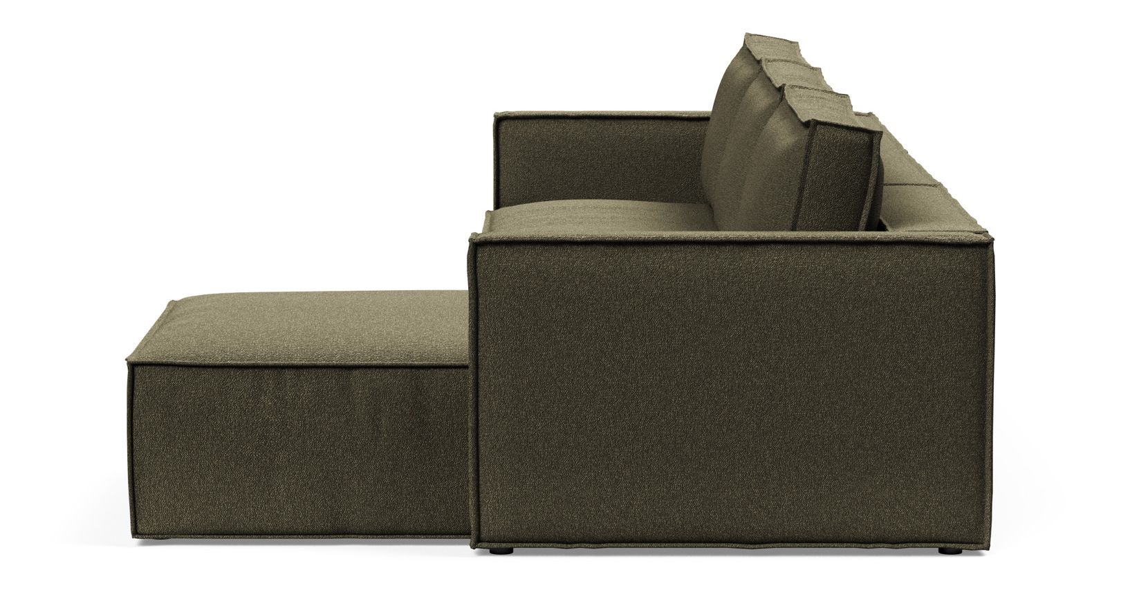 Newilla Reversible Storage Sleeper Sectional w/ Slim Arm Rests