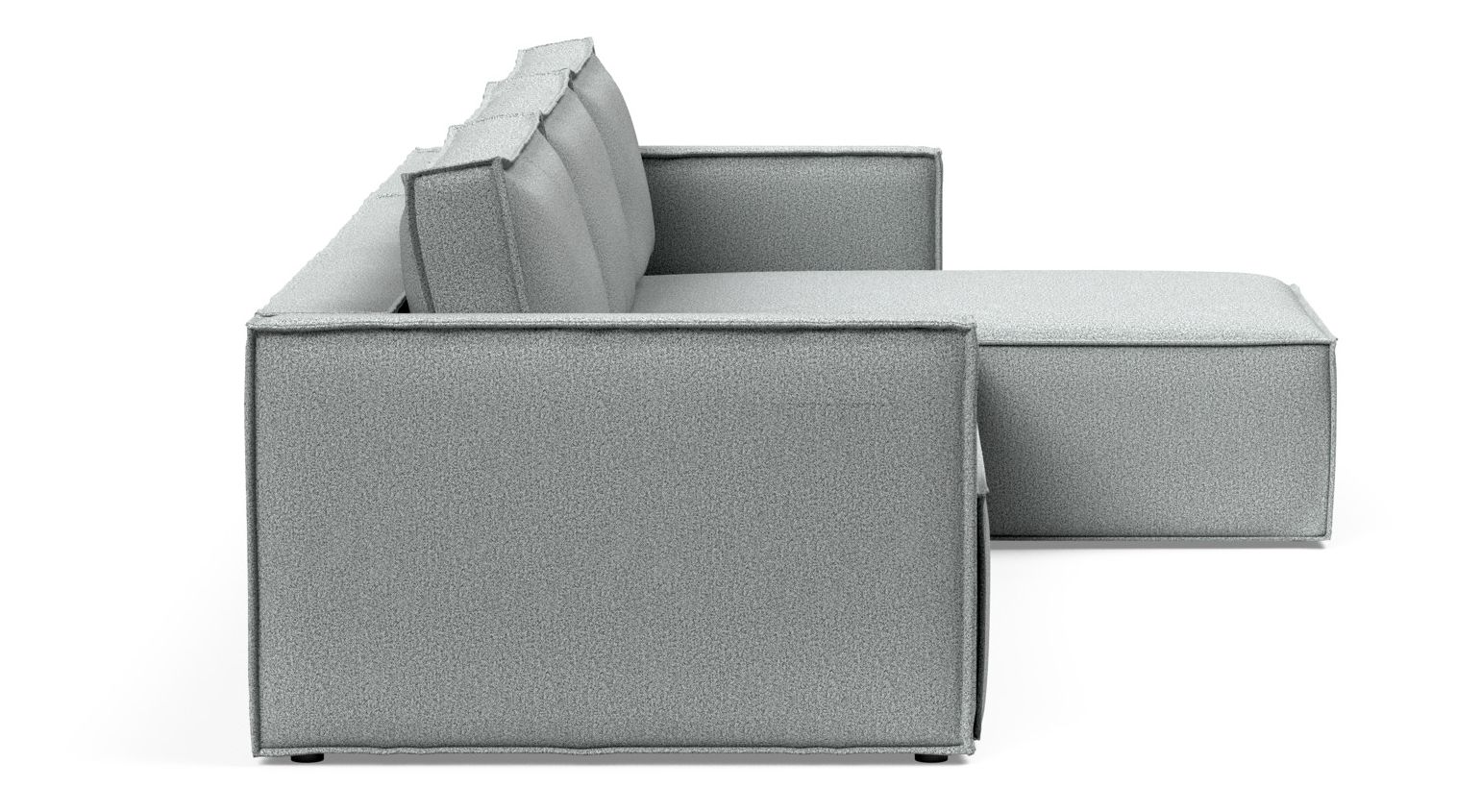 Newilla Reversible Storage Sleeper Sectional w/ Slim Arm Rests