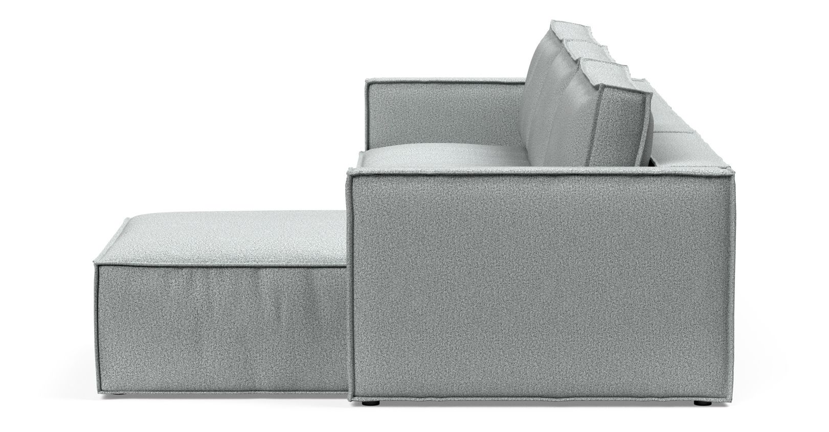 Newilla Reversible Storage Sleeper Sectional w/ Slim Arm Rests