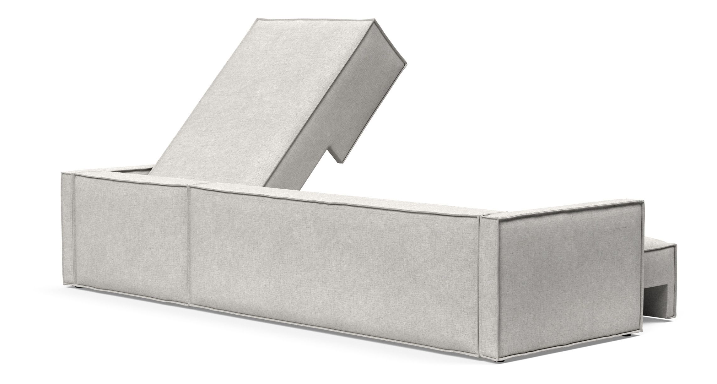 Newilla Reversible Storage Sleeper Sectional w/ Slim Arm Rests