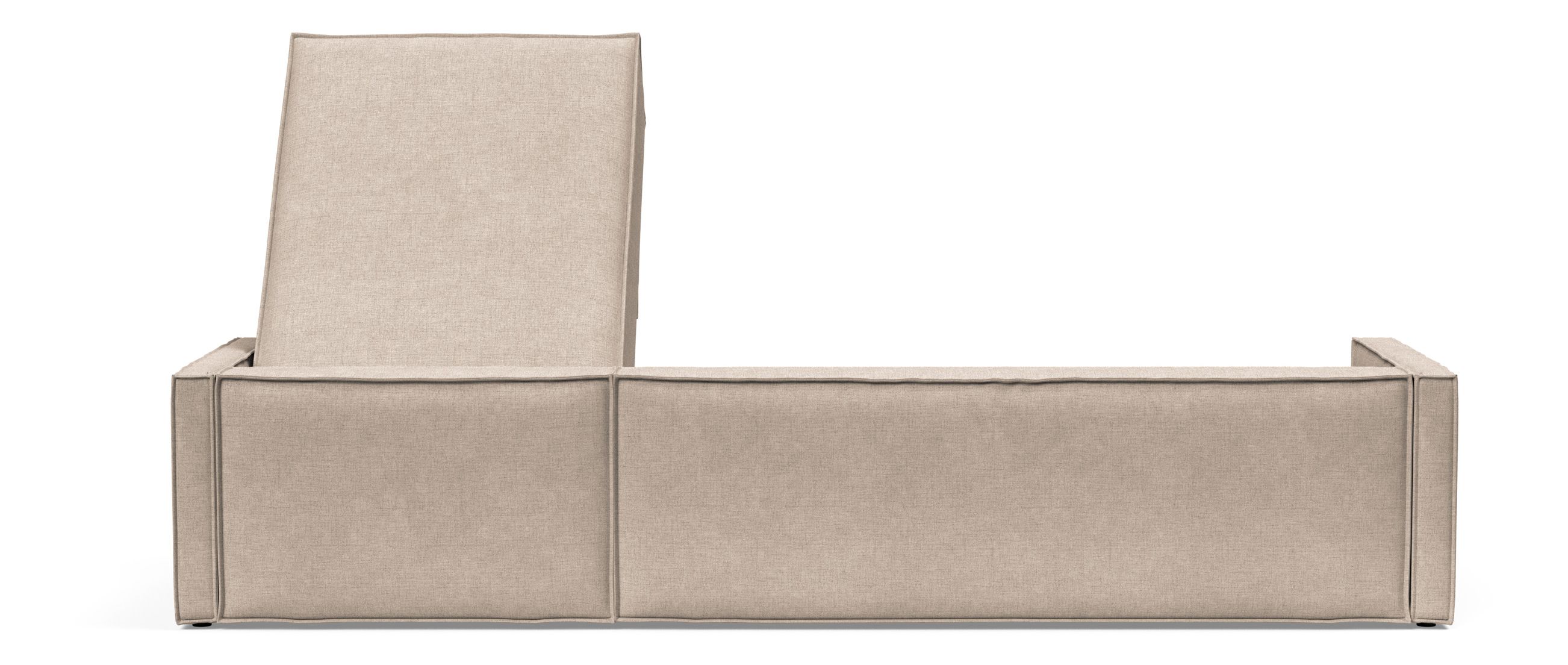 Newilla Reversible Storage Sleeper Sectional w/ Slim Arm Rests