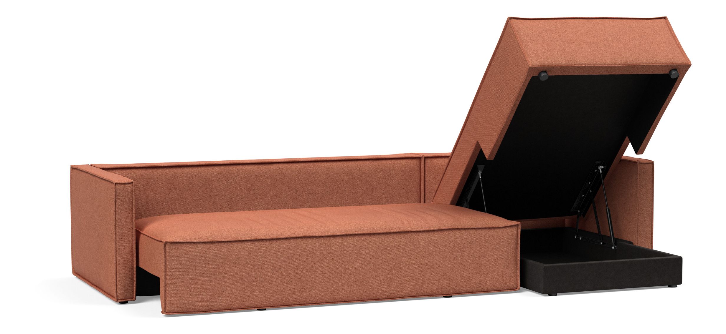 Newilla Sofa Bed with Lounger Reversable