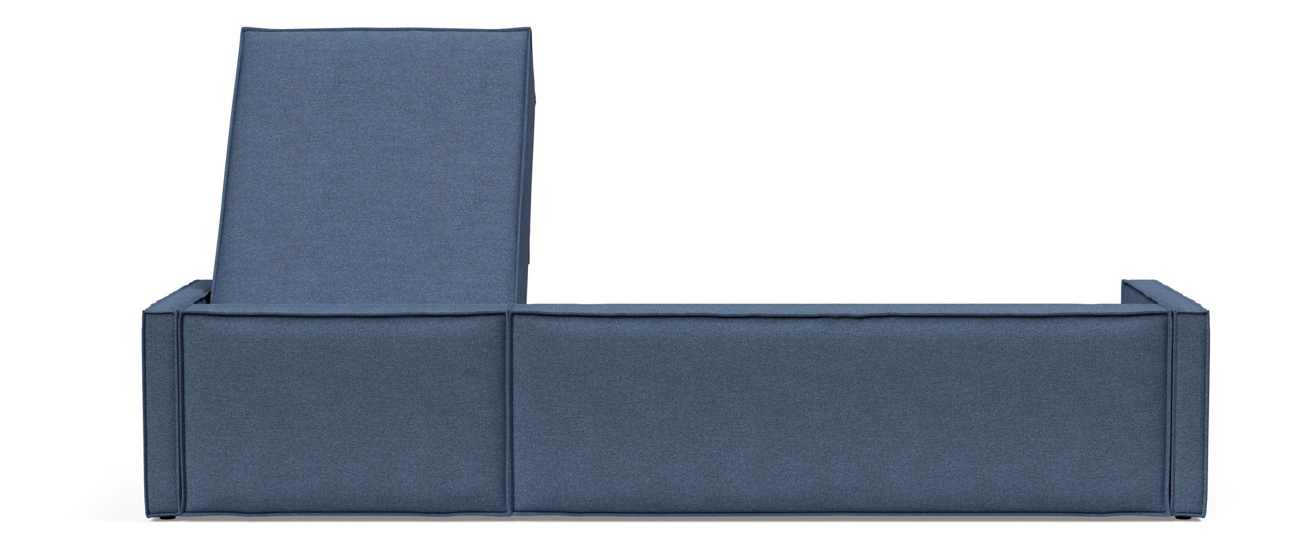 Newilla Reversible Storage Sleeper Sectional w/ Slim Arm Rests