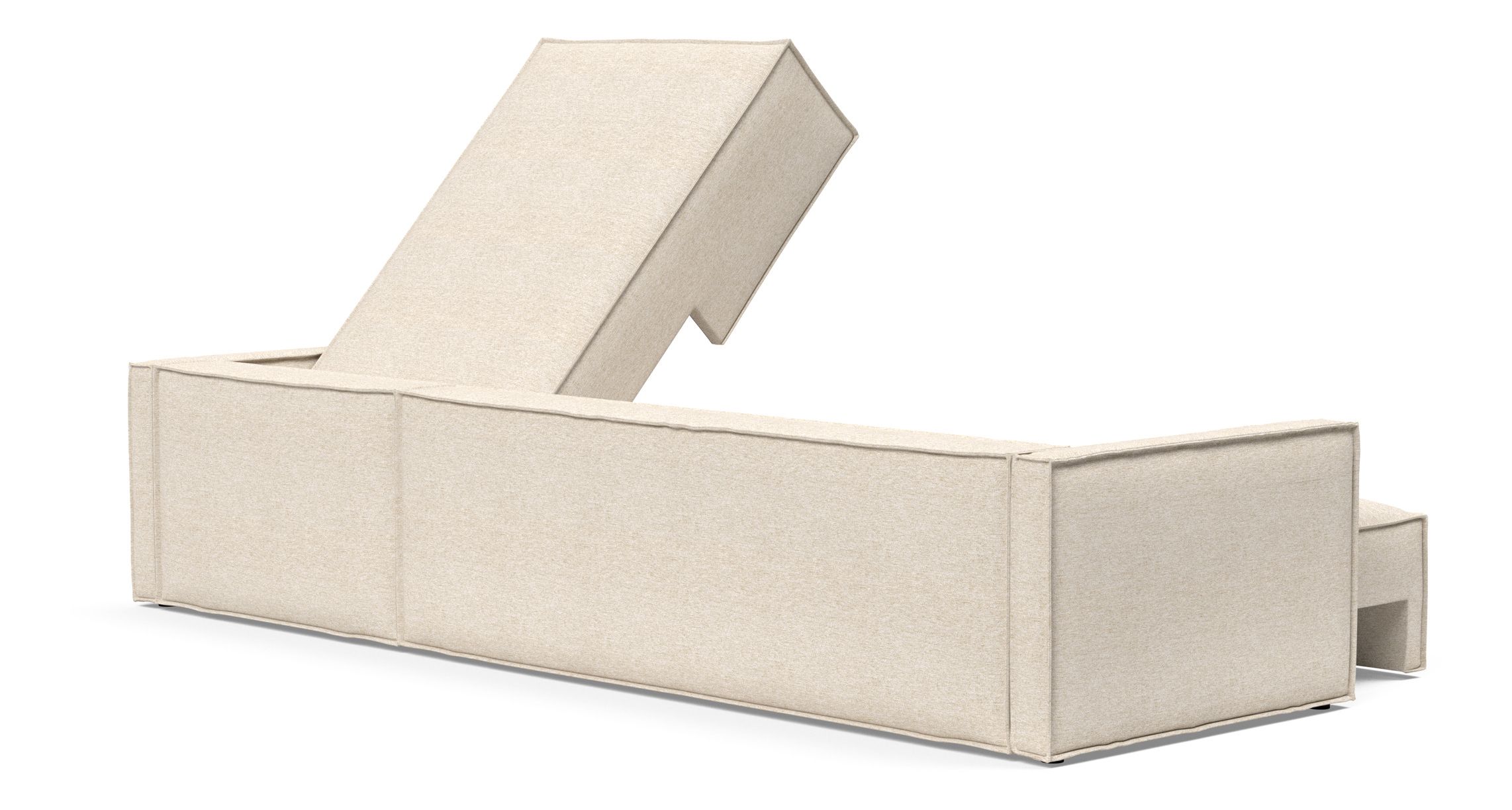 Newilla Reversible Storage Sleeper Sectional Wide Arm Rests