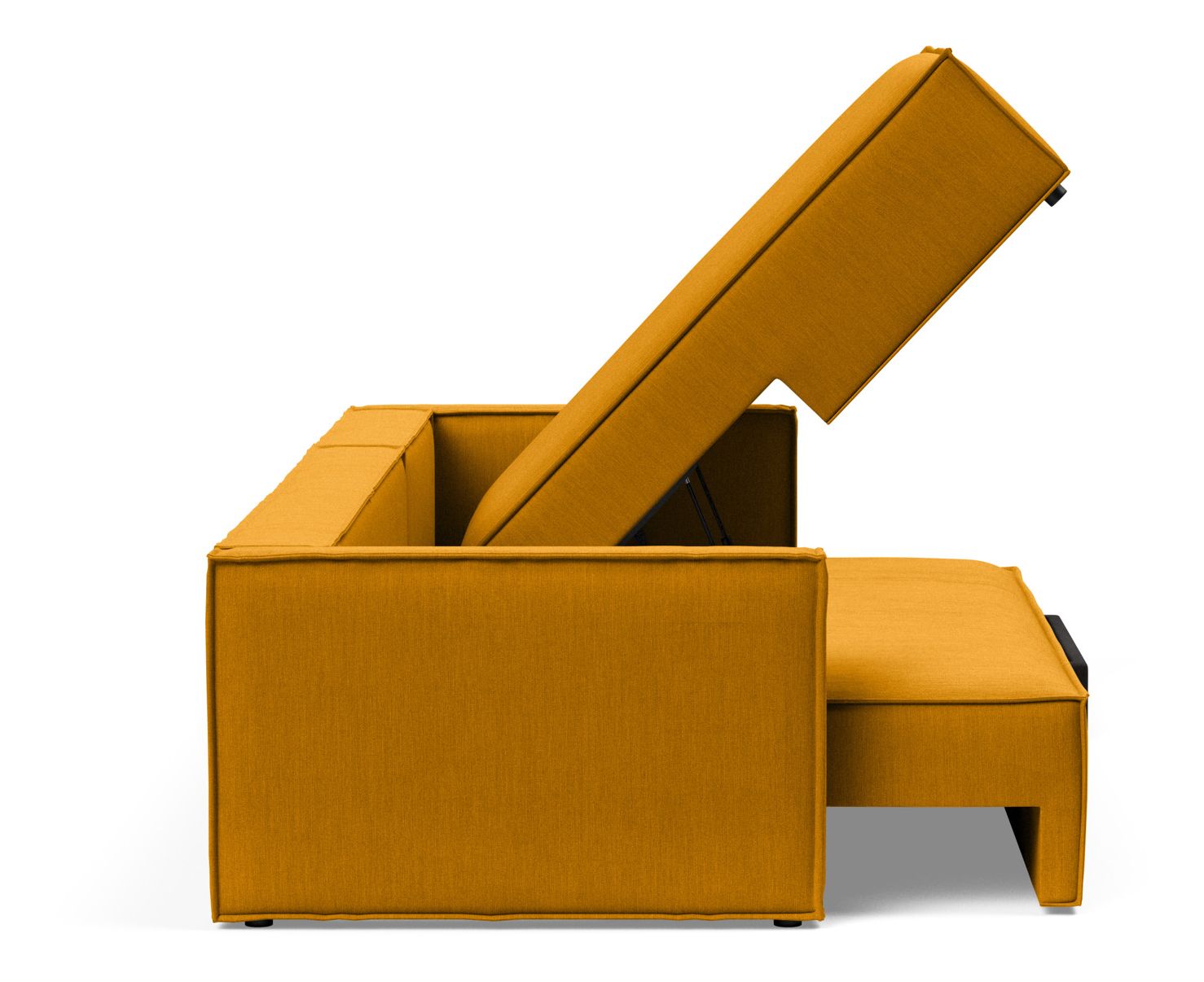 Newilla Reversible Storage Sleeper Sectional w/ Slim Arm Rests