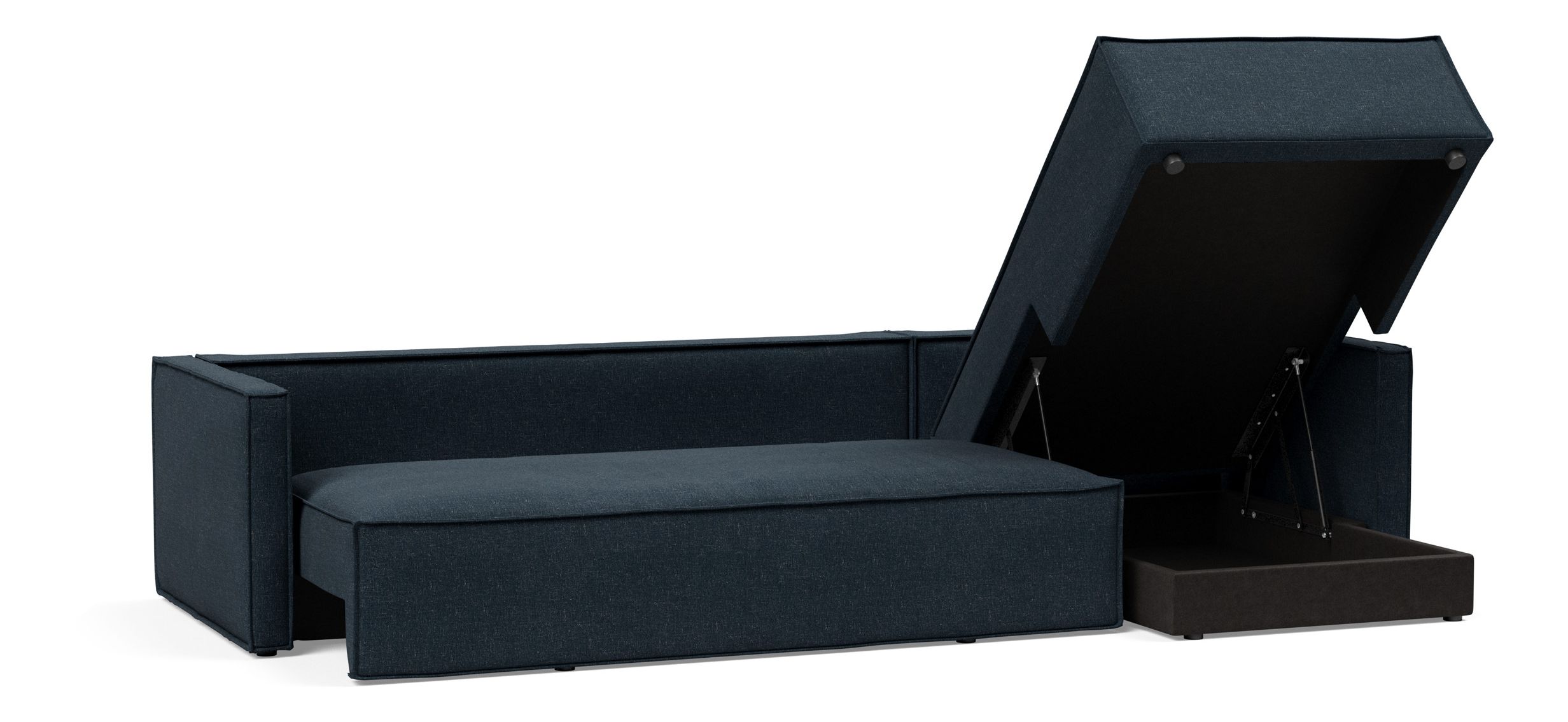 Newilla Sofa Bed with Lounger Reversable