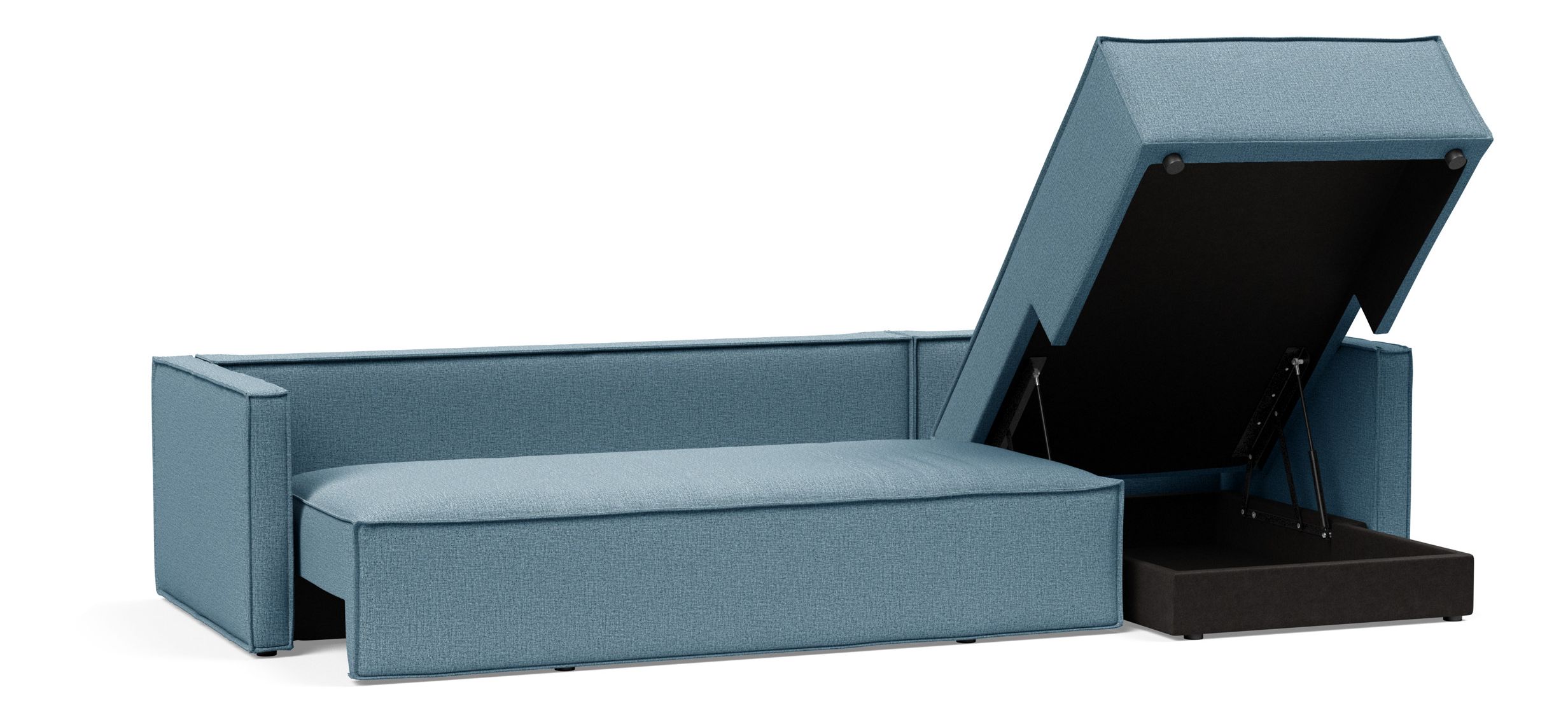 Newilla Sofa Bed with Lounger Reversable