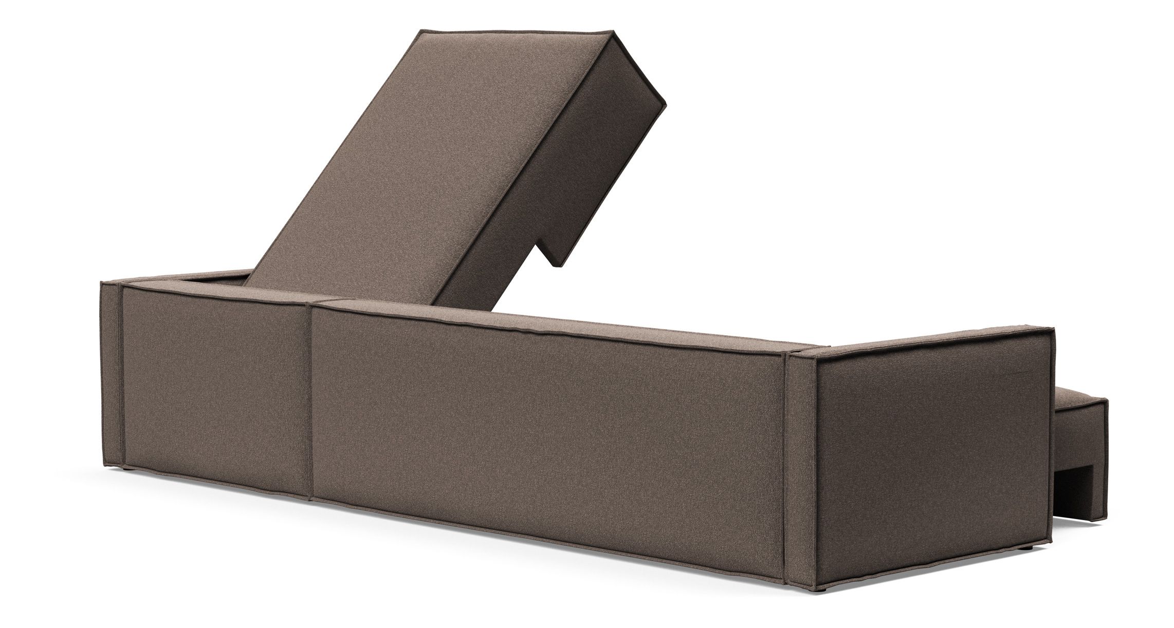 Newilla Reversible Storage Sleeper Sectional w/ Slim Arm Rests