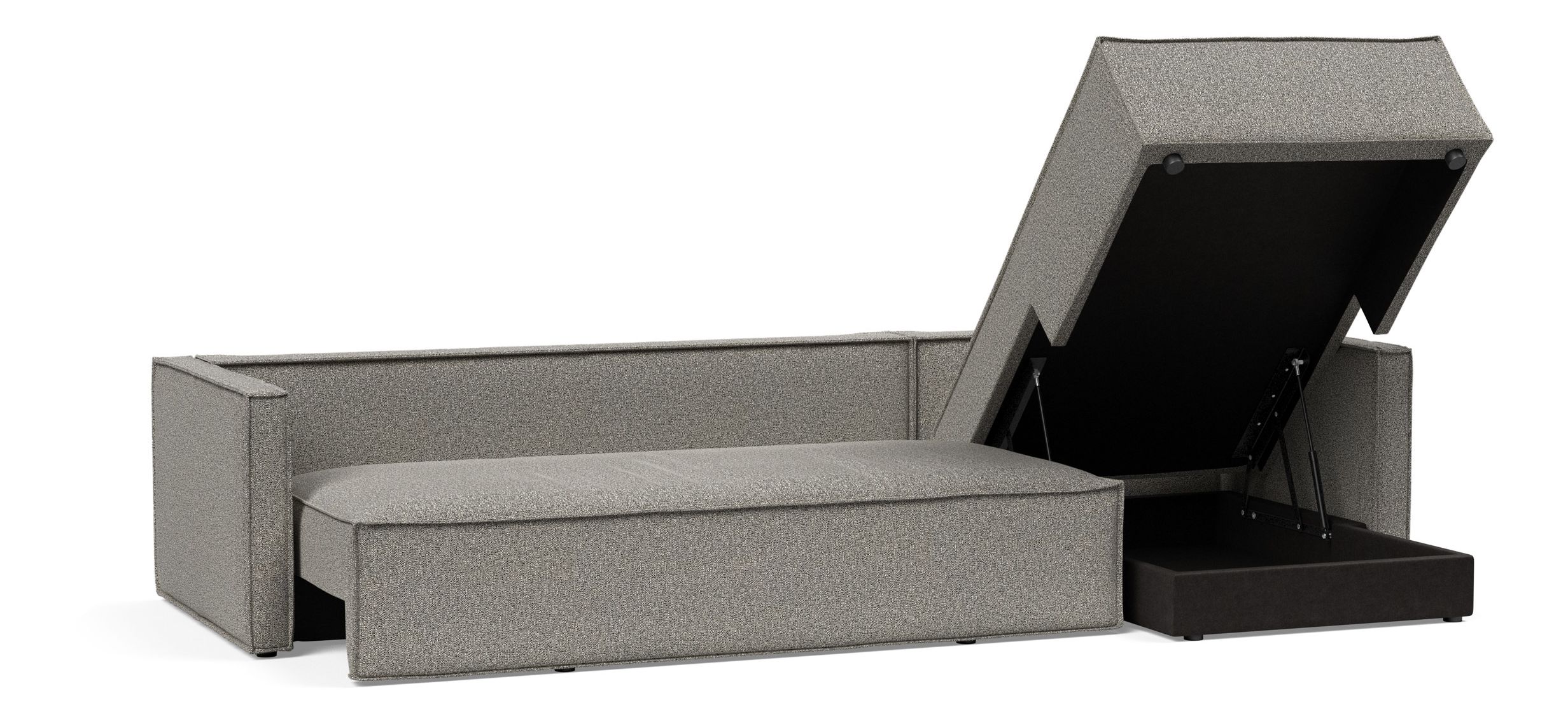 Newilla Sofa Bed with Lounger Reversable