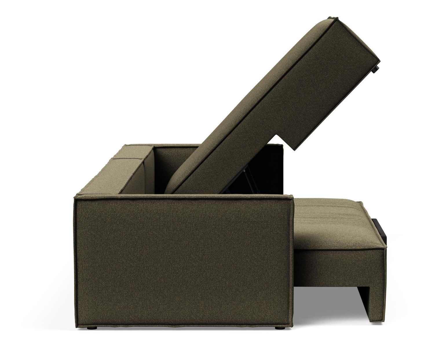 Newilla Reversible Storage Sleeper Sectional w/ Slim Arm Rests